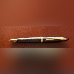 Waterman Carene Discontinued Rare 23k gold filled ballpoint“Sea Garden” $FIRM$